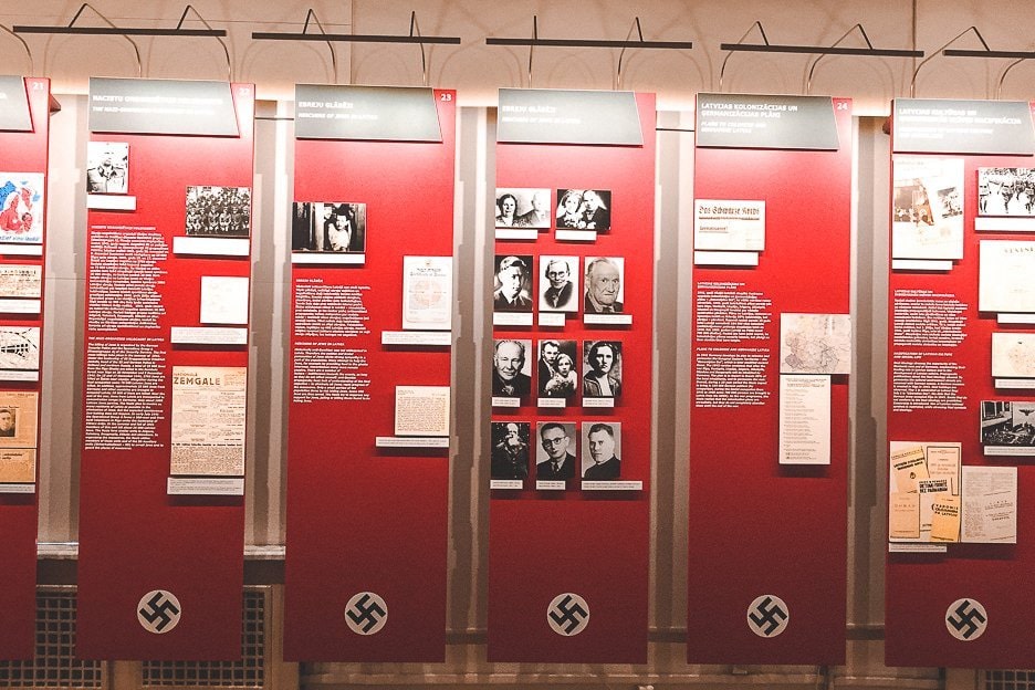 A Fabulous Guide To One Day In Riga 9 L Reading history at the Museum of the Occupation of Latvia - Riga, Latvia