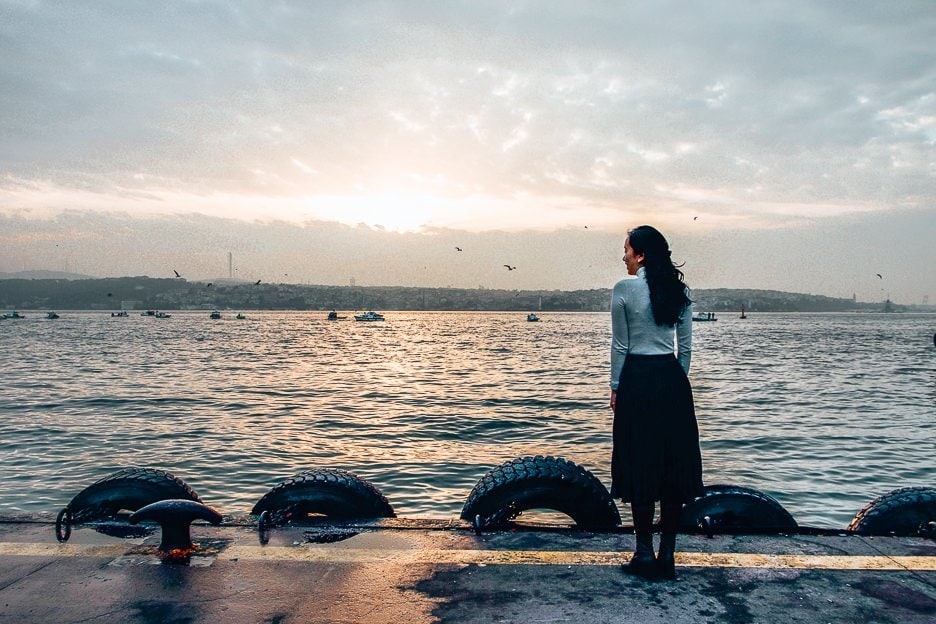 A Guide On How To Spend 4 Days In Istanbul 19 L Looking out over the Bosphorus River - Istanbul Cty Guide, Turkey