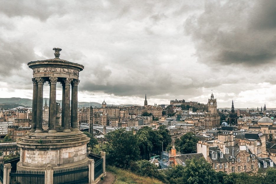 An Unmissable Guide To 48 Hours In Edinburgh 3 L The view over the city of Edinburgh from Calton Hill, Edinburgh
