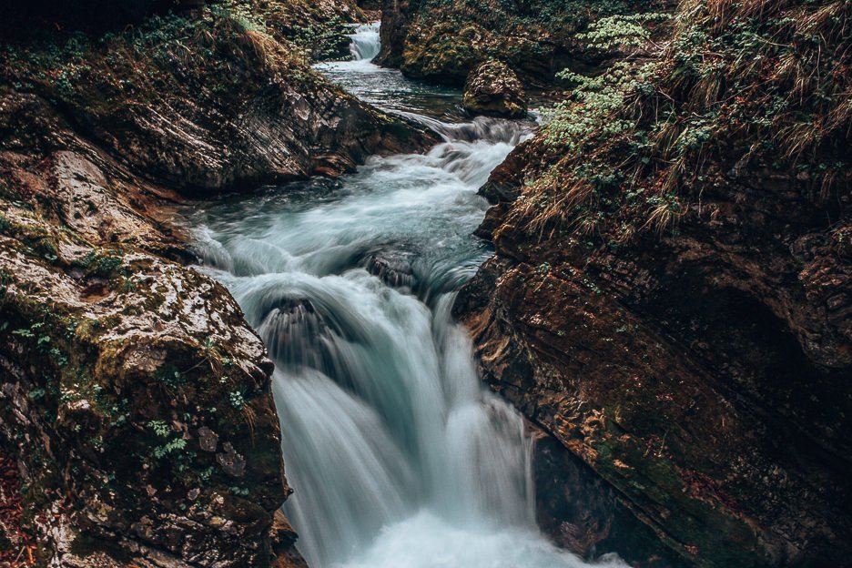 How To Escape The City A Weekend In Lake Bled 4 L Waterfall at Vintgar Gorge, Lake Bled, Slovenia
