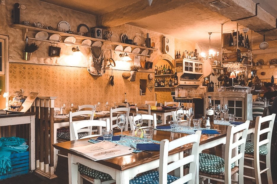 How To Escape The City A Weekend In Lake Bled 5 L The interior of Restaurant Oštarija Peglez'n, Lake Bled Slovenia