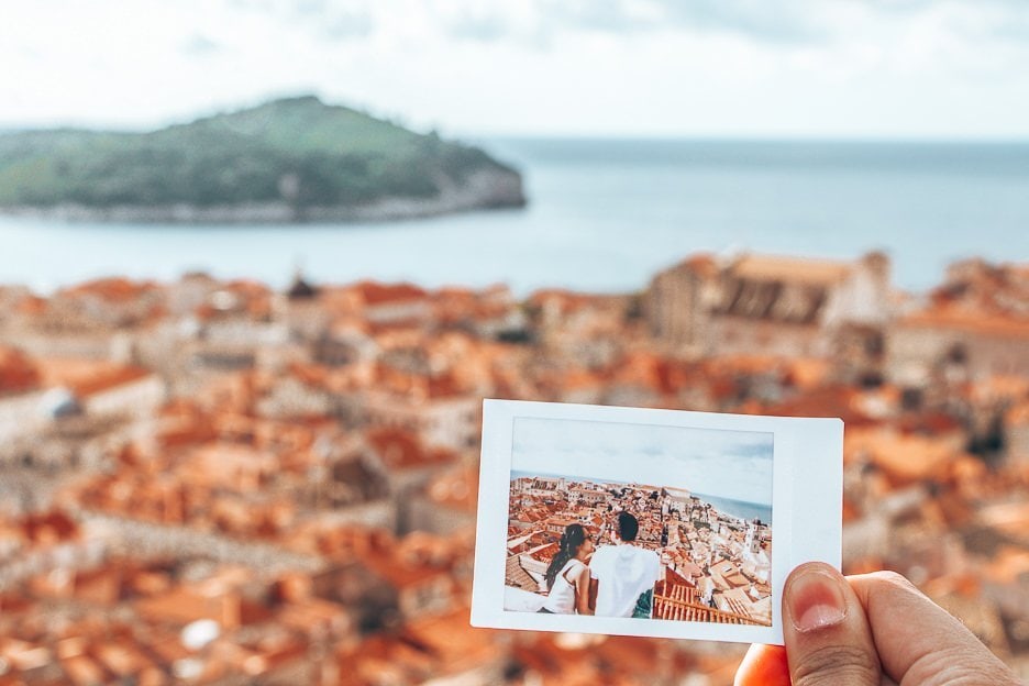 How To Plan Your First Trip Together 1 L Polaroid memories in Dubrovnik, Croatia - First Trip