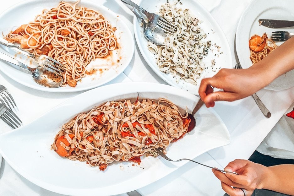How To Spend 3 Days In Cinque Terre 8 L Seafood and pasta at Trattoria dal Billy, Manarola