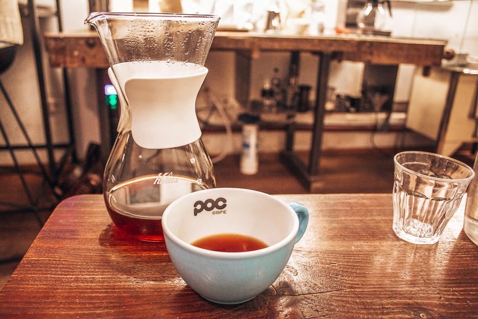The Best Coffee Places In Vienna 5 Coffeehouses You Need To Know 5 L Filter coffee at POC Cafe, Coffee in Vienna