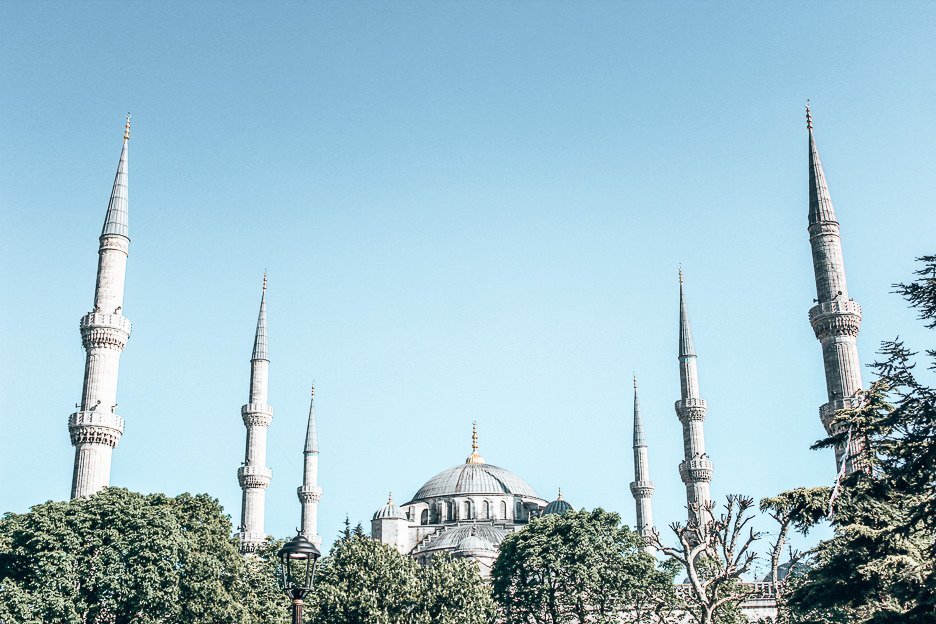 What Happens In A Turkish Bath 2 L Minarets of The Blue Mosque - Istanbul