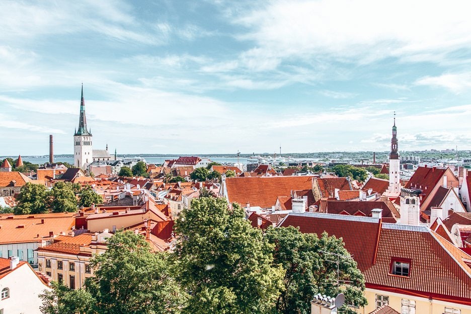 What To See In Tallinn In One Day 2 L The view over Tallinn city from Kohtuotsa lookout, Tallinn