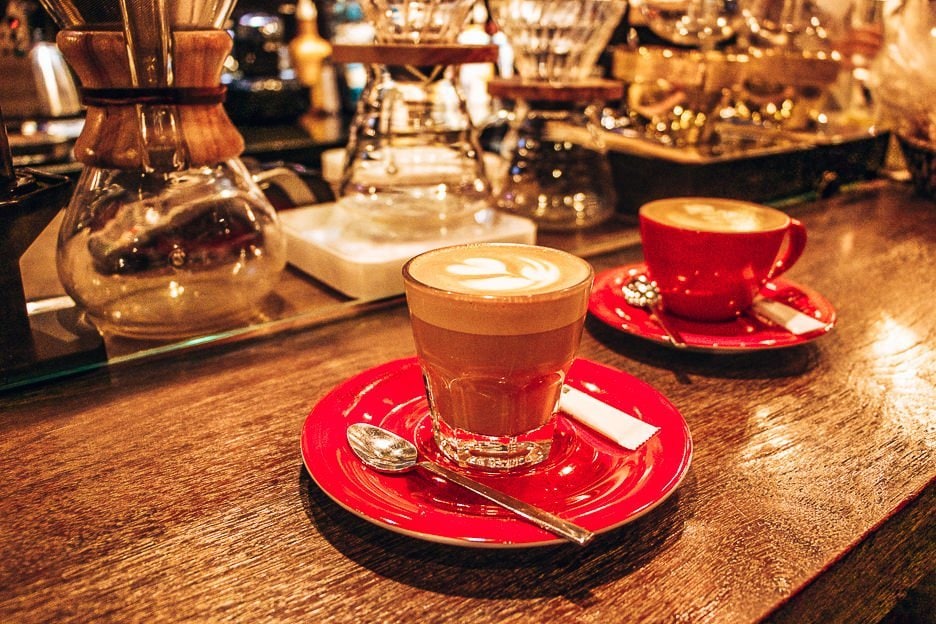 Where To Find Specialty Coffee Shops In Istanbul The 7 Cafes Should Visit 2 L Cortado and flat white at Coffeetopia, Coffee in Istanbul
