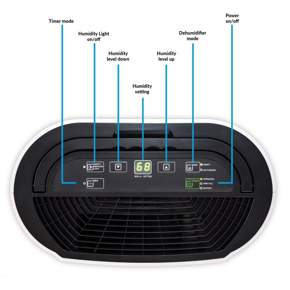 electriQ 12 Litre Dehumidifier