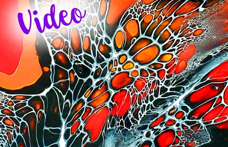 Tutorial and Recipe SheleeArt Style: Dutch Pour Bloom Technique