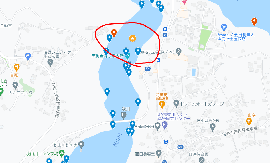 永久保存版 相模湖バス釣りポイントマップ作りました 釣りウマを目指して
