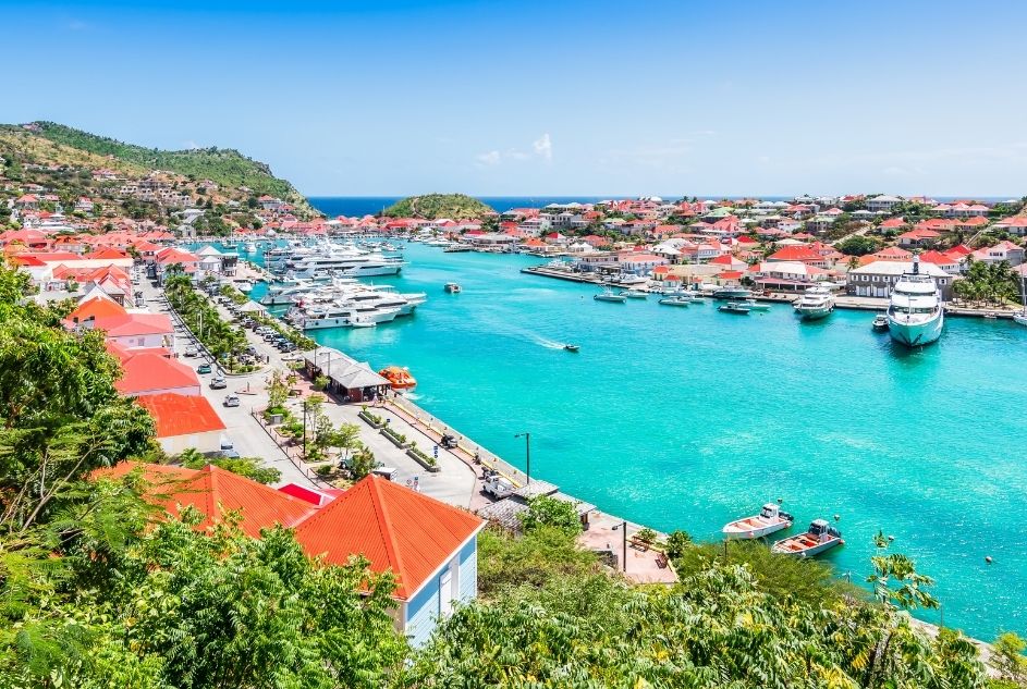 New Year in the Caribbean, St. Barts