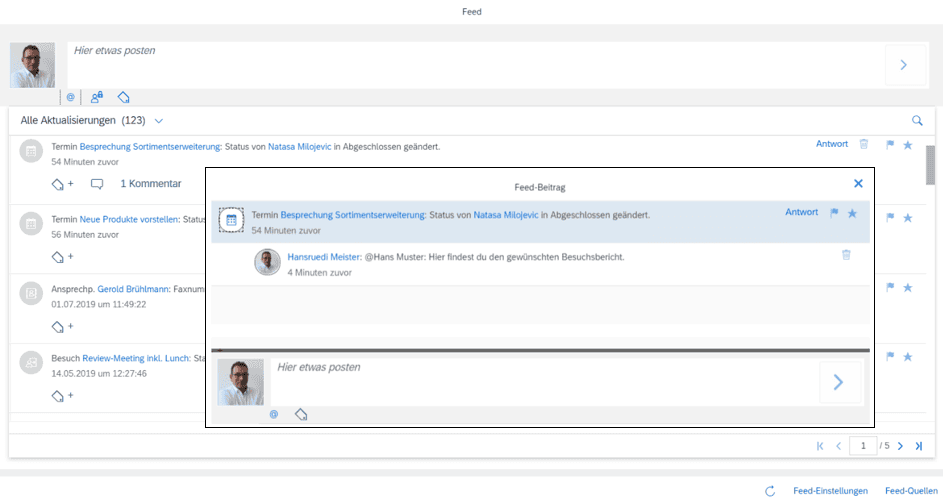 Effektive Kollaboration durch Tools der SAP Sales Cloud Prozesse