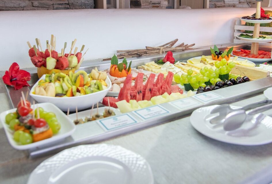 anthea tinos hotel breakfast
