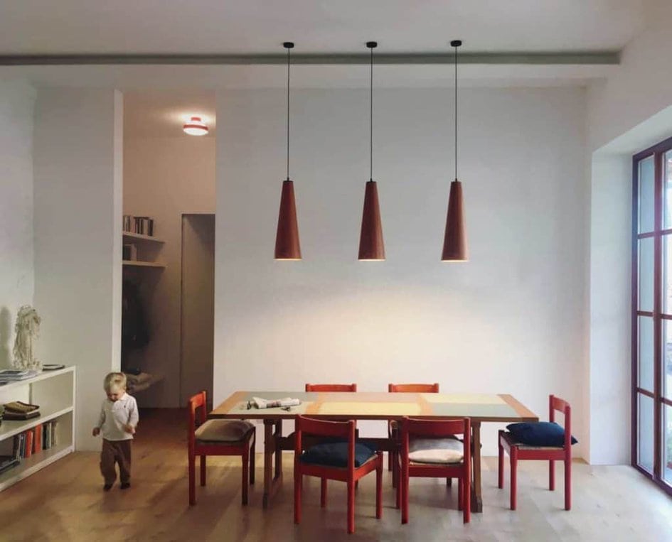 Pietrasanta, home conversion, livingroom design, magistretti