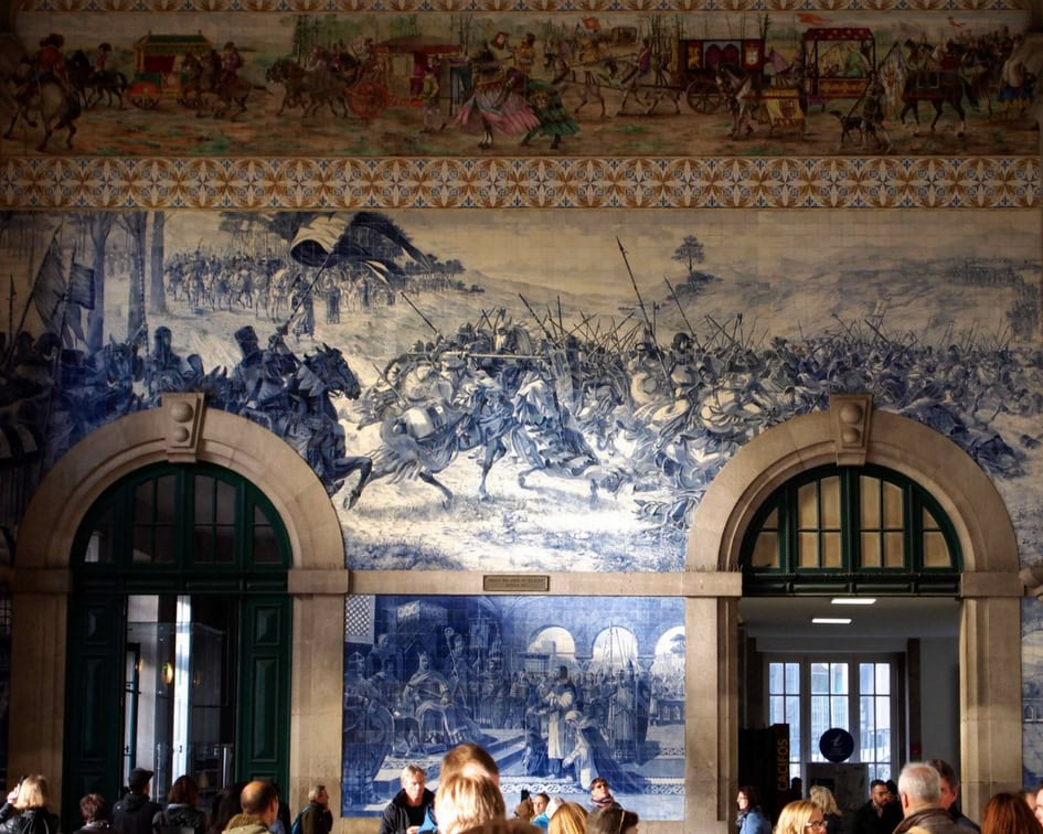 Porto Reisetipps - Bahnhof Sao Bento