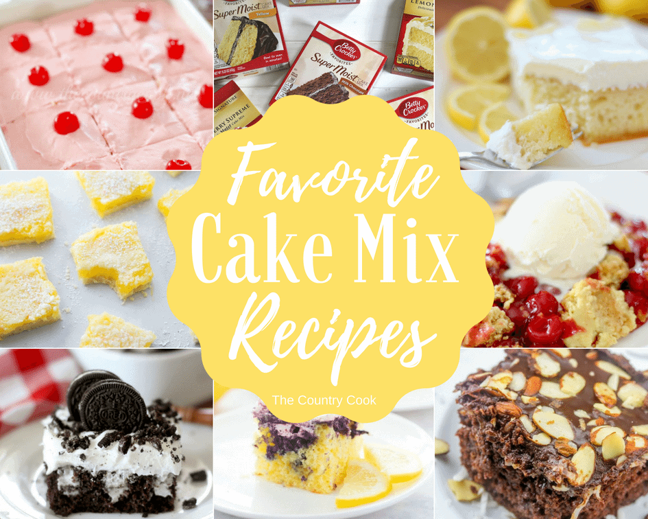 The Best Cake Mix Recipes The Country Cook