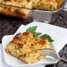Pineapple Stuffing. A sweet and savory side dish that's a twist on classic stuffing. It's perfect served with ham and pork dishes.
