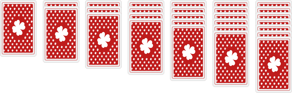 Préparation du jeu de carte du Solitaire