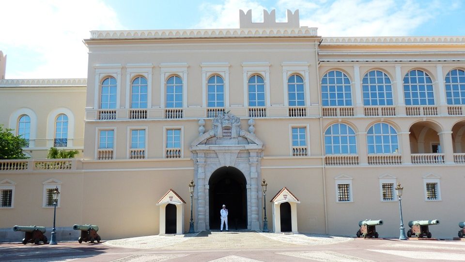 The prince's palace in Monaco