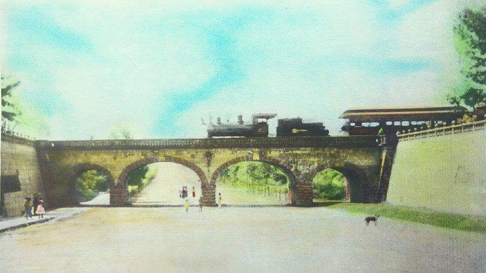 Postal de Puente de la Penitenciaría