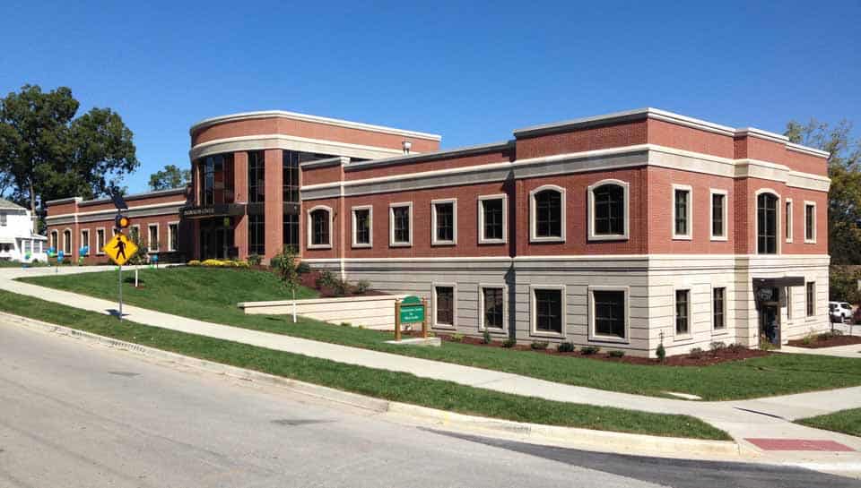 cmu-Allied-Health-Bldg-exterior Thogmorton Center for Allied Health at Central Methodist University.