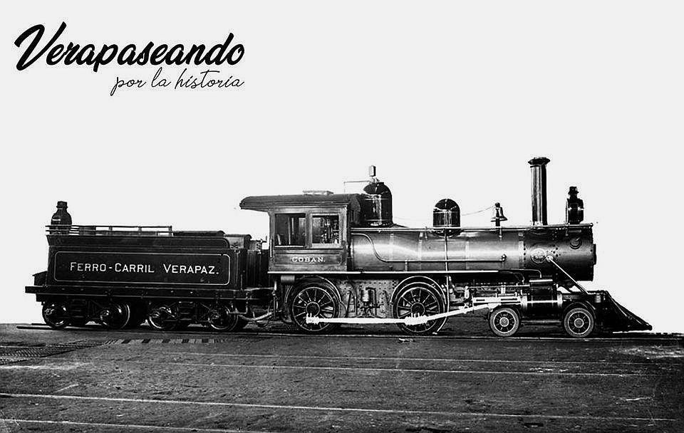 Locomotora Ferrocarril Verapaz