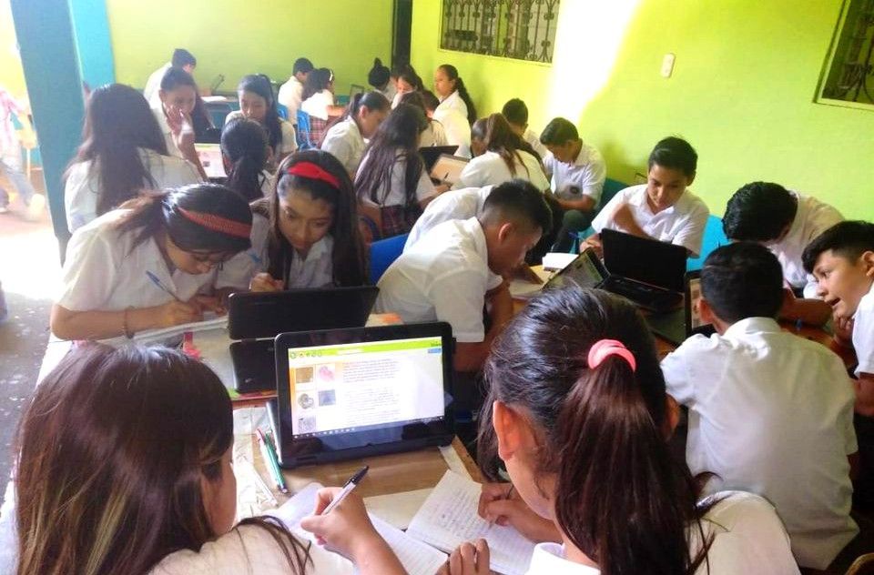 Internet incorporado a las aulas