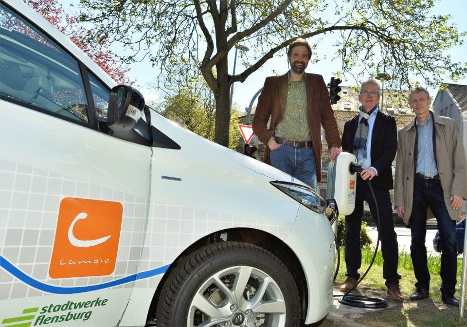 Flensburger Carsharing wird elektrisch!