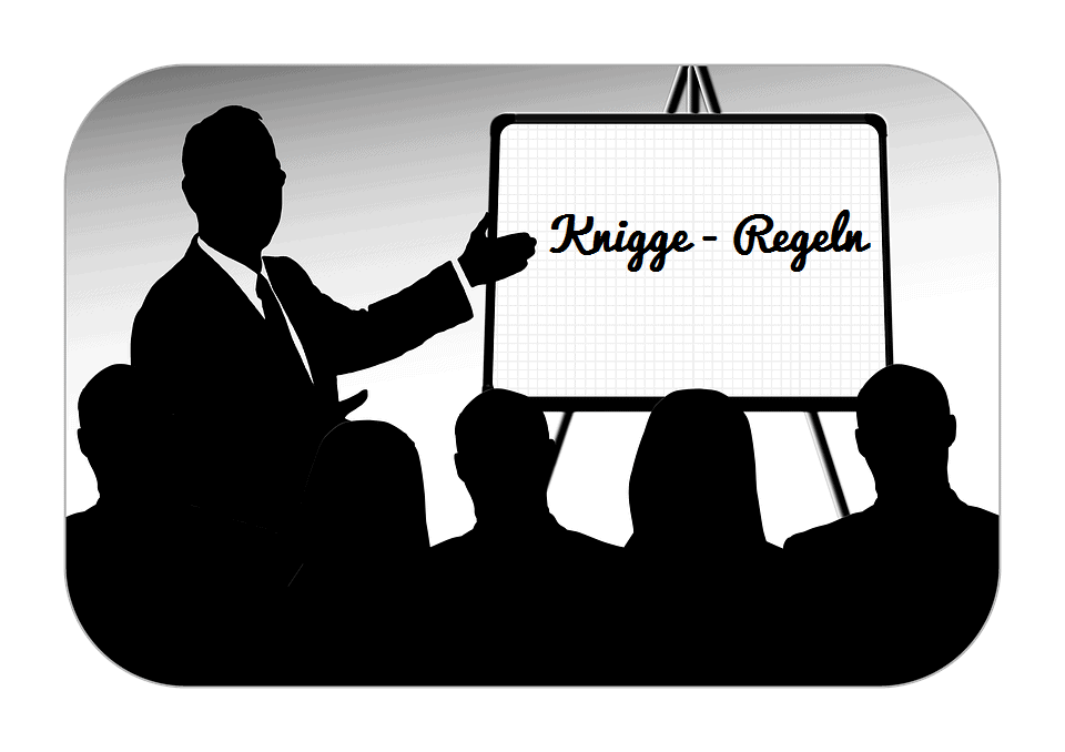 Knigge Regeln, knigge online test