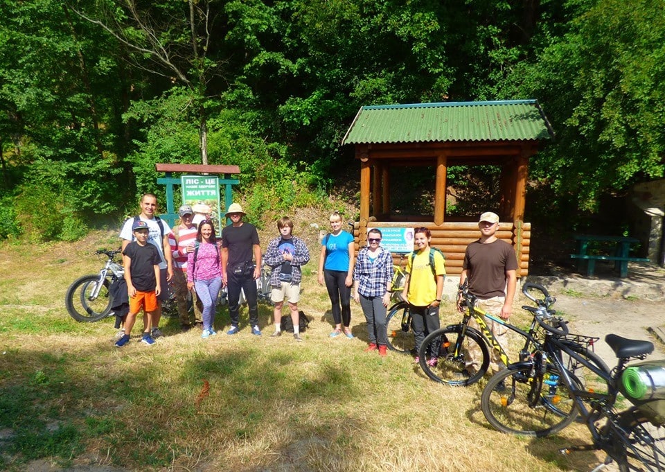 велопробіг Більським городищем