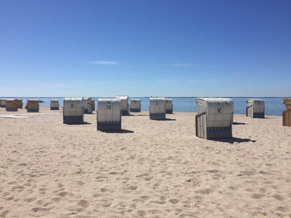 Nord- und Ostsee - Ostseestrand mit Strandkörben