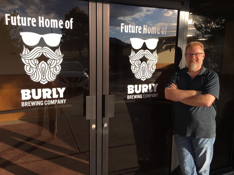 George Goodman is ready to open these doors & welcome you to BURLY Brewing Company, opening Monday, May 28 in Castle Rock, CO.