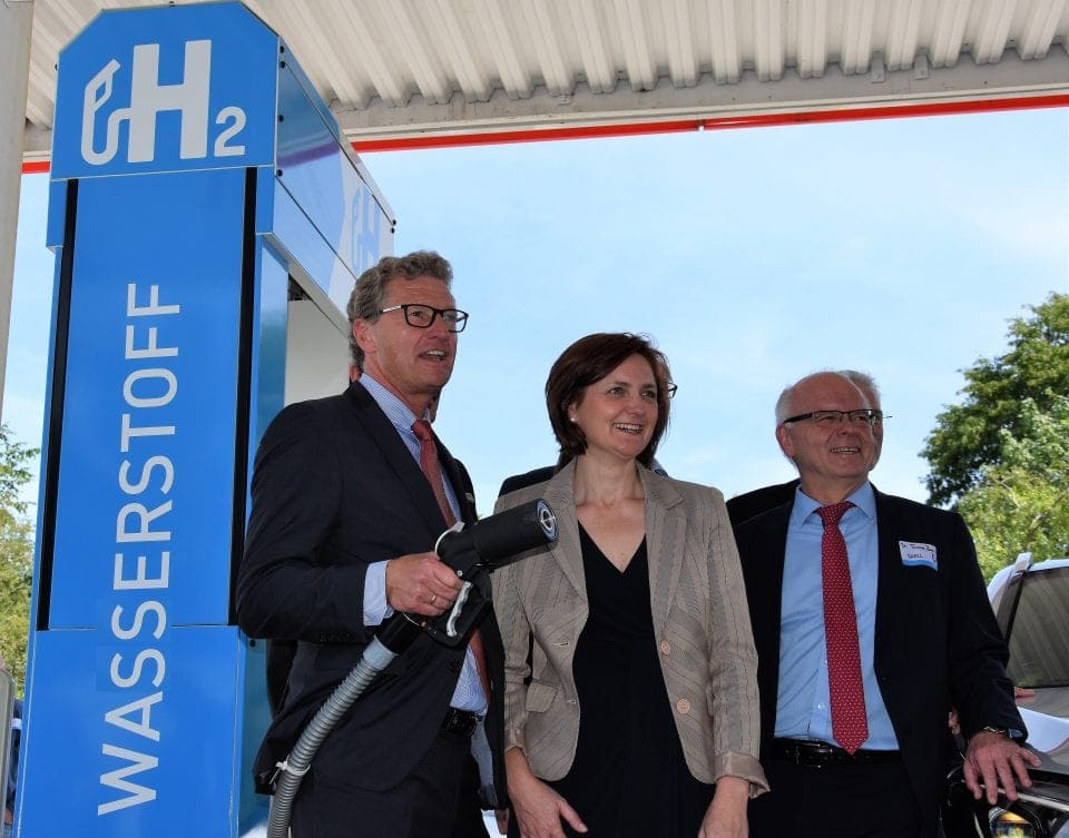 Erste landesweite Wasserstoff-Tankstelle in Handewitt