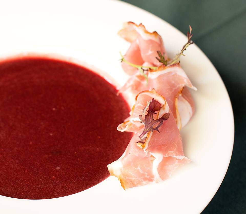 soup, meggy, sour cherry