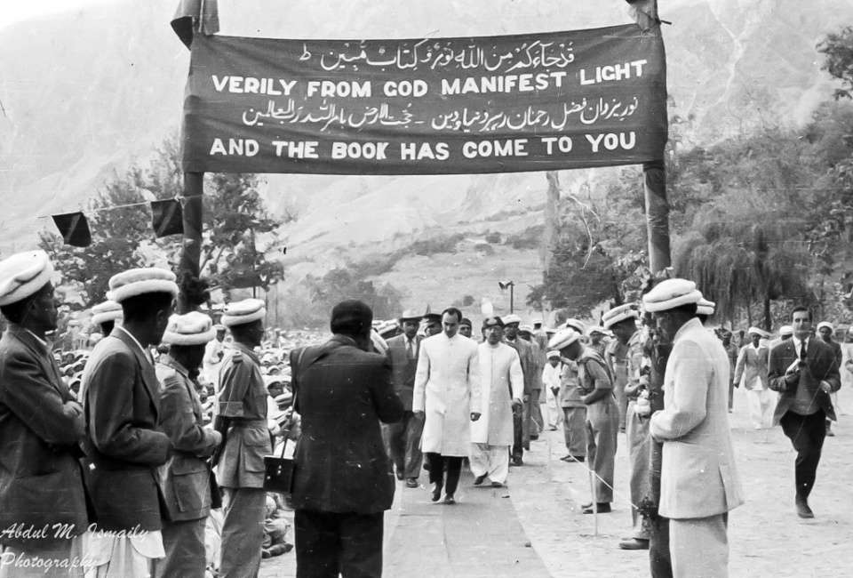 Aga Khan in Hunza 1960