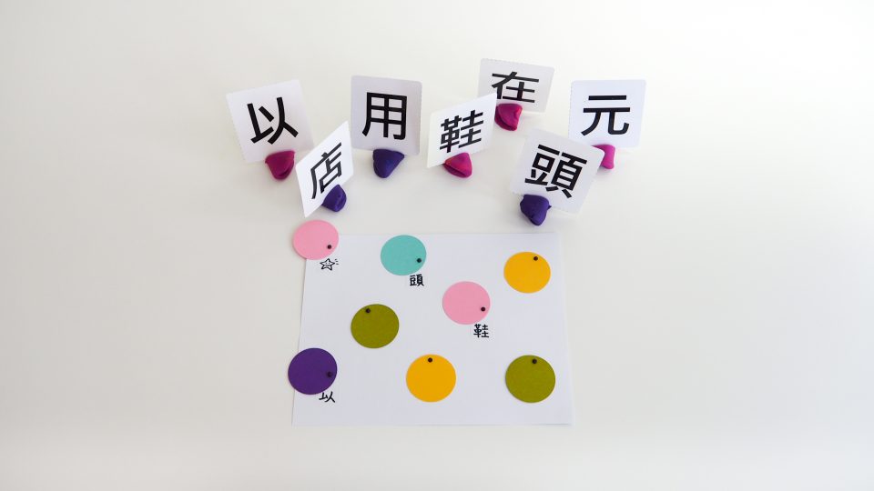 DIY 旋轉圈圈小遊戲 2 完成圖 可以開始玩囉!