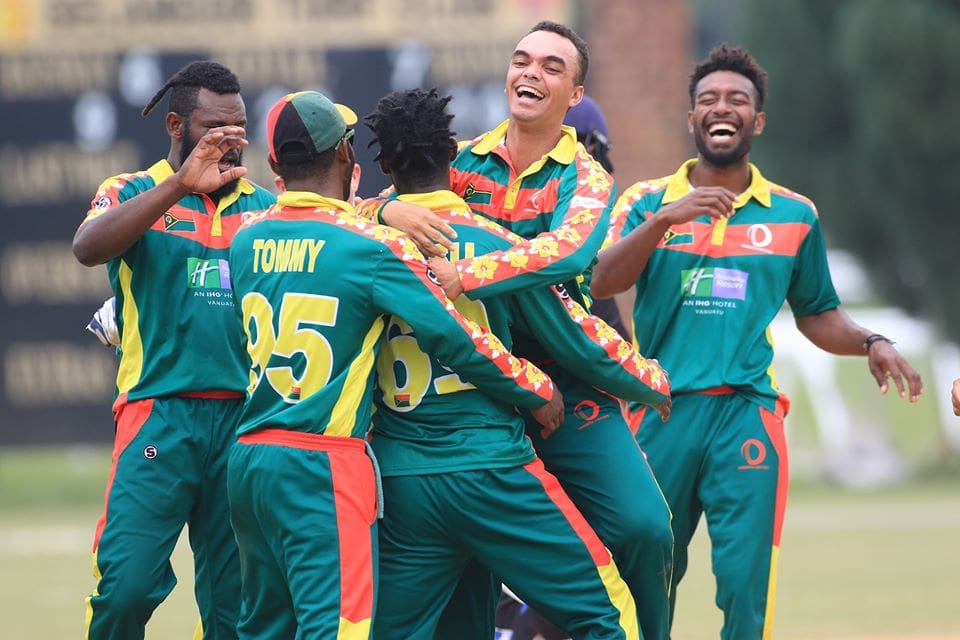 Vanuatu jersey emerging cricket