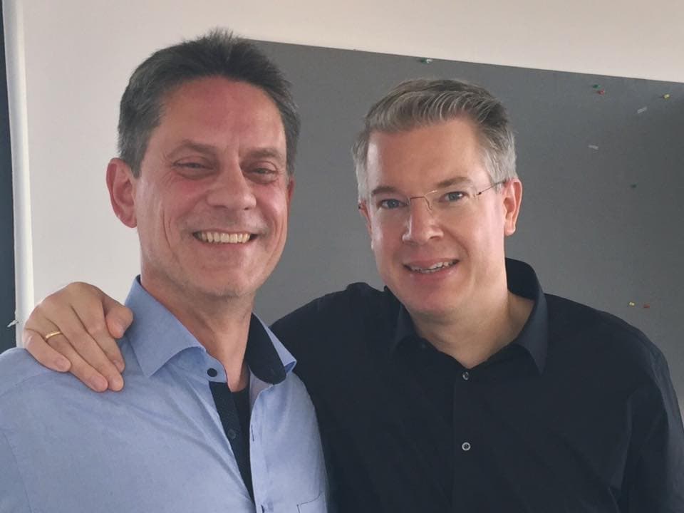 Seriengründer und Investor Frank Thelen im Gespräch mit Bernd Geropp Seriengründer und Investor Frank Thelen
