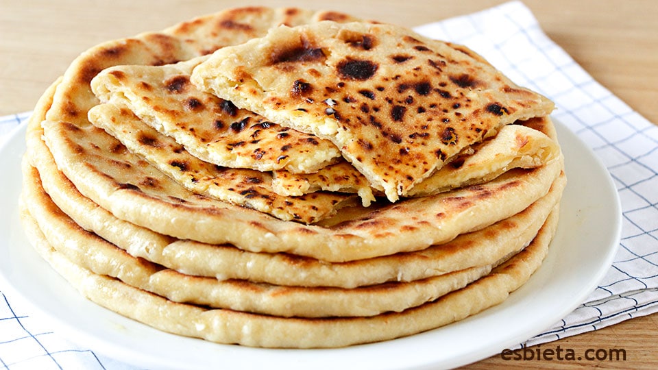 tortillas de queso khachapuri