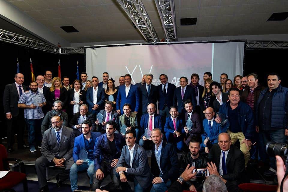 Premios AFES todos premiados twintelcom