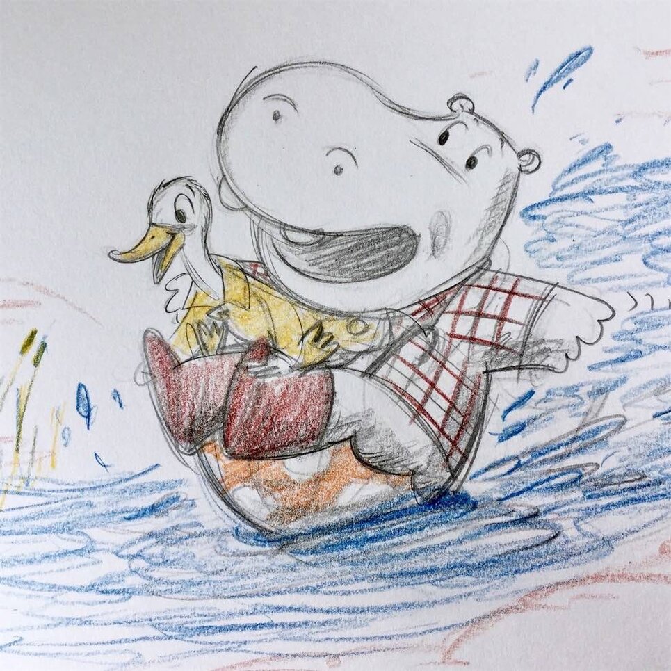 Andrew Joyner_DUCKandHIPPO_ArtProcess_Bali
