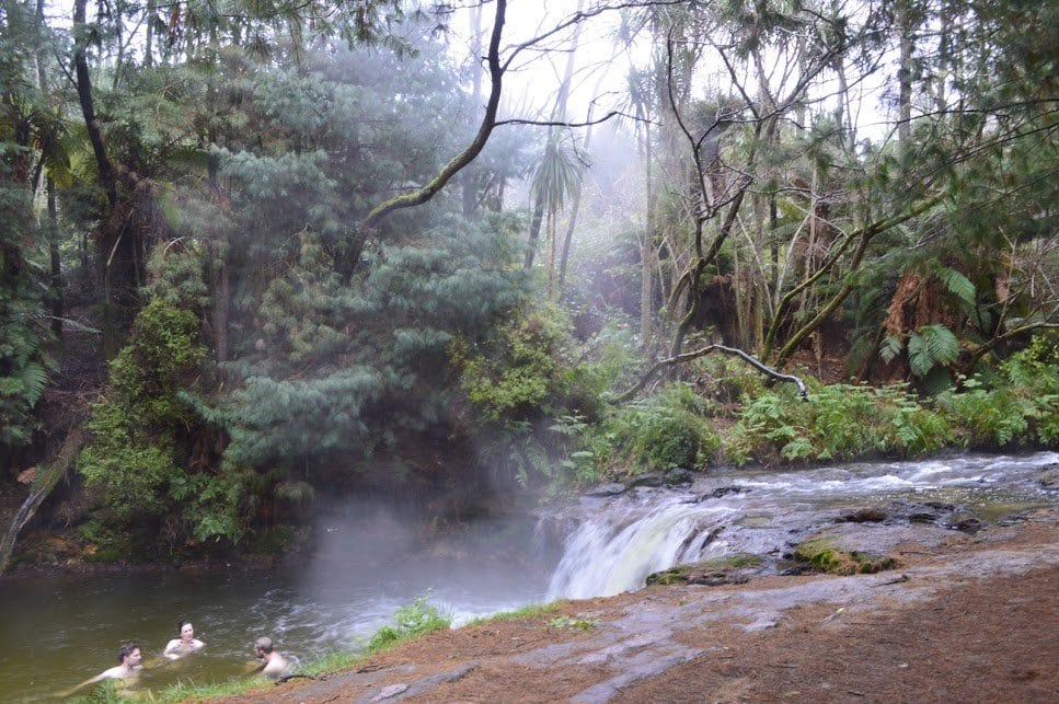 Free Hot Tub at Kerosene Creek!