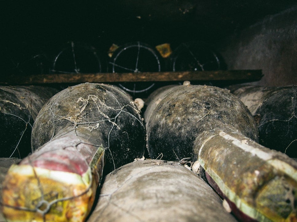 Rioja bottles