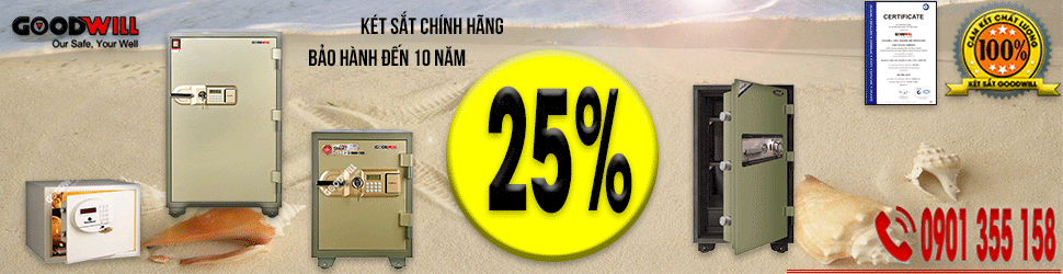 hời điểm vàng mua két sắt chất lượng giá khuyến mãi
