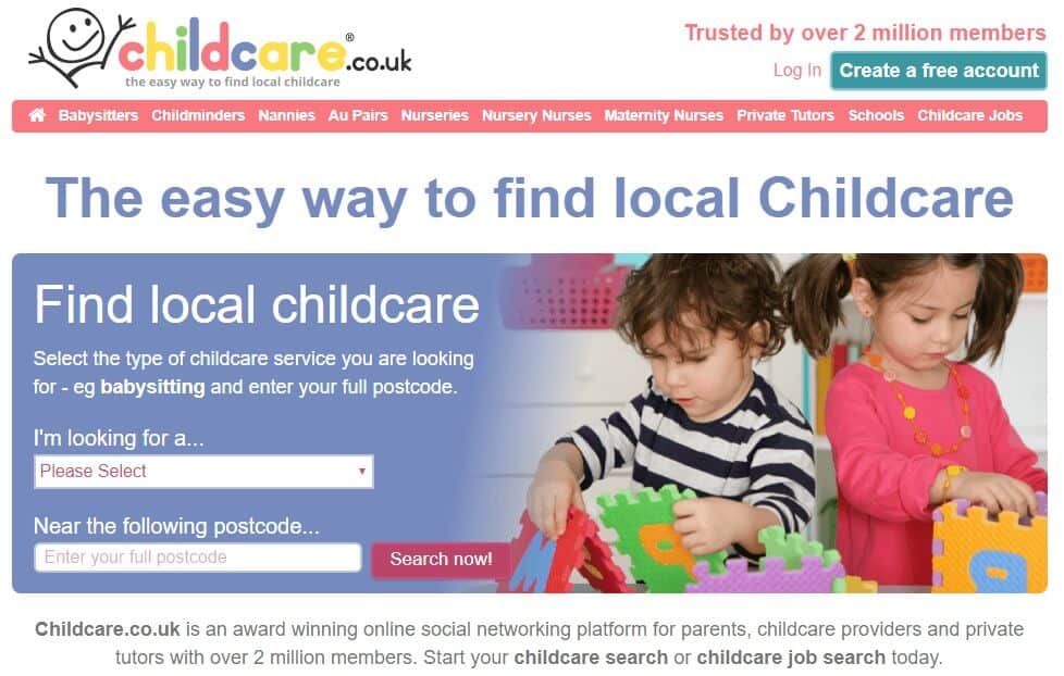 finding childcare in your local area
