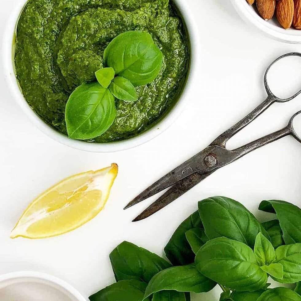 Basil Pesto Sauce - no cheese