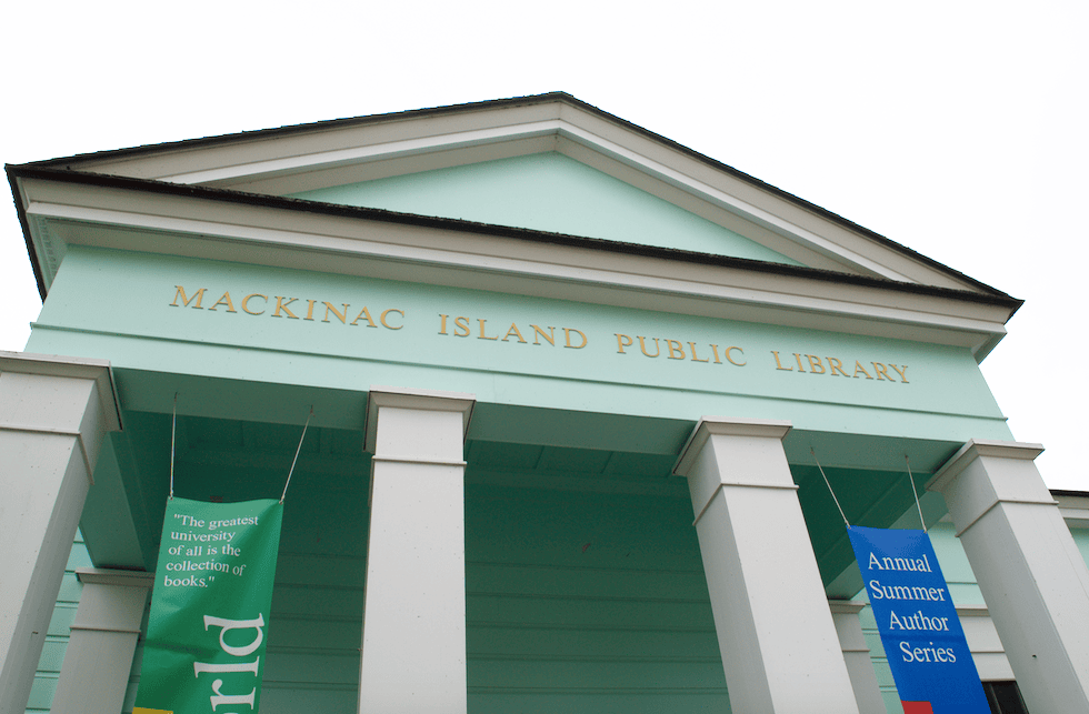 Mackinac Island Public Library in Michigan