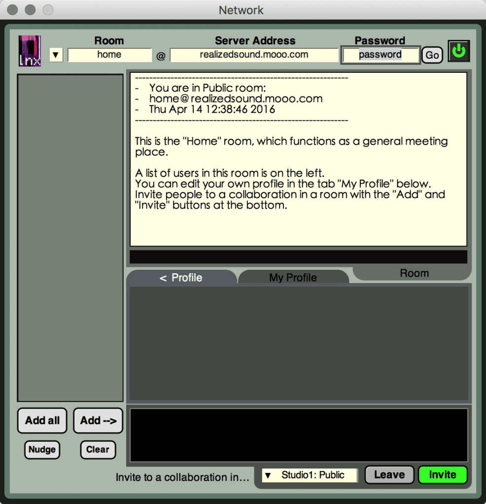 When you're ready to play with others, there's also network capability for jamming in the same room or over a network (or the Internet).
