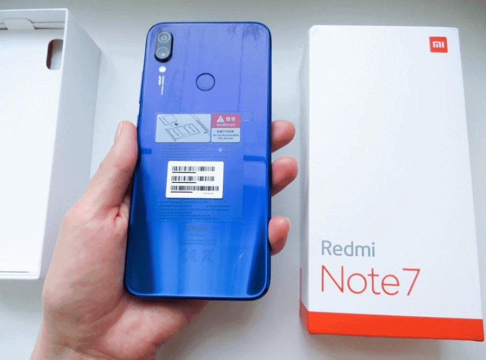 redmi note 7 design
