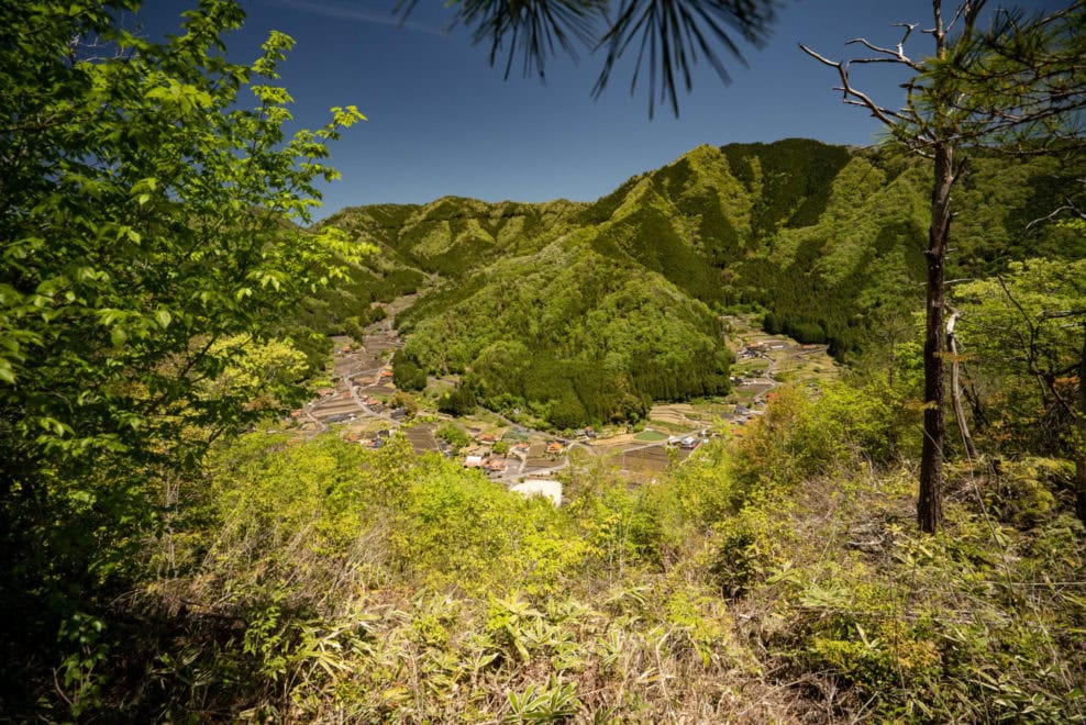 津浪丸山山頂からの風景